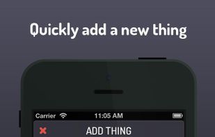 Thinglist screenshot 1