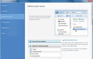 B1 Free Archiver screenshot 1