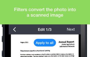 ABBYY FineScanner screenshot 2