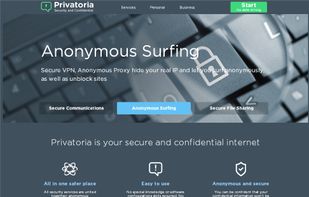 Privatoria is your secure and confidential internet.
Secure communication, anonymous surf and secure file sharing