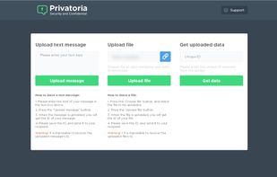 Our internet privacy software enables users to get an access to secure storage in cloud and transfer files and messages online safely and reliably