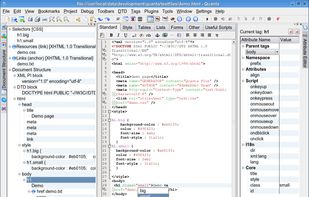 CSS, document structure and various ways of editing