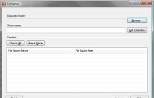 EpNamer screenshot 1