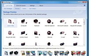IconPackager screenshot 1