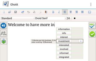 Ghotit Real Writer & Reader screenshot 2