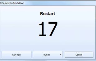Chameleon Shutdown screenshot 3