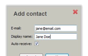 Add Contact