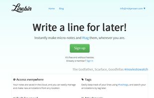 Linebin screenshot 1