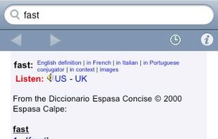 iPhone - Spanish-English
