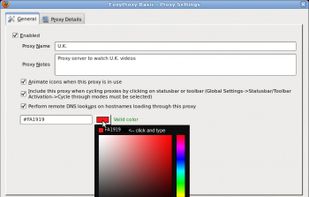FoxyProxy screenshot 3