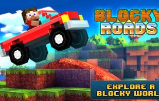 Blocky roads screenshot 1