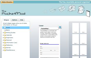 PocketMod screenshot 1