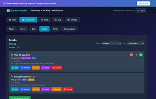 D20 Loot Tracker screenshot 1