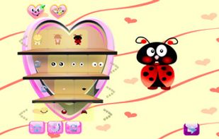 Chose the teddy bear of Lili and change the eyes, mouth or color.