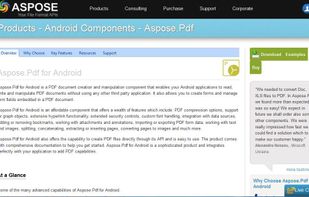 Aspose.Pdf for Android Screenshots