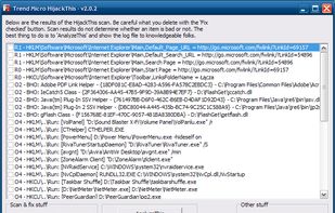 HijackThis screenshot 1