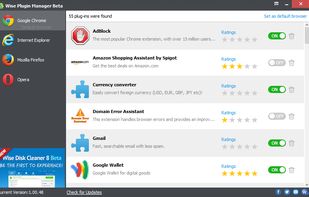 Wise Plugin Manager screenshot 1