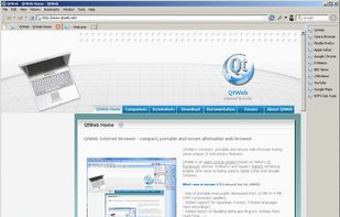 QtWeb screenshot 1