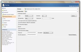 Profile Wizard - Compression Screen