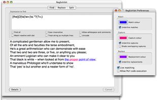 RegExhibit screenshot 1