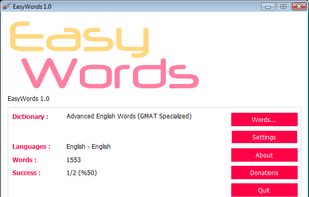 EasyWords screenshot 1