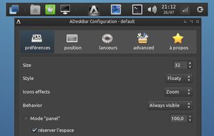 ADeskBar screenshot 1