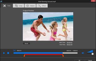 Trim video professionally.