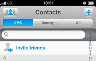 eBuddy XMS screenshot 2