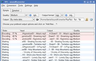 soundKonverter screenshot 1