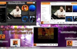 GMusic Desktop Player screenshot 1