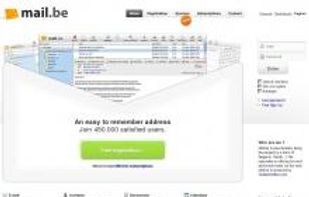 Mail.be screenshot 1