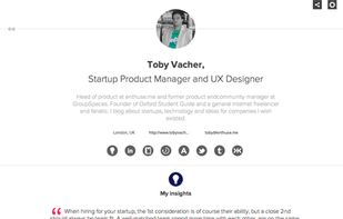 Enthuse.me screenshot 1