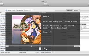 Tagger supports Quicklook to play the audio files.