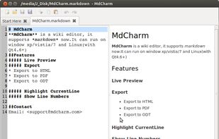 MdCharm screenshot 1