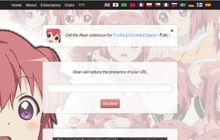Akari Link Shortener screenshot 1