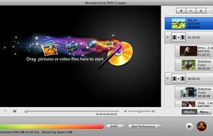 Wondershare DVD Creator screenshot 1
