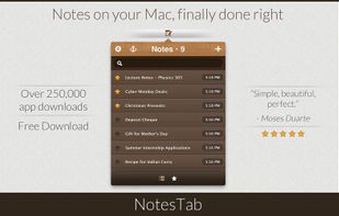 NotesTab screenshot 1