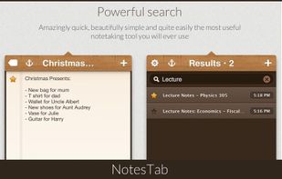 NotesTab screenshot 2