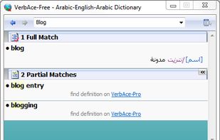 VerbAce screenshot 1
