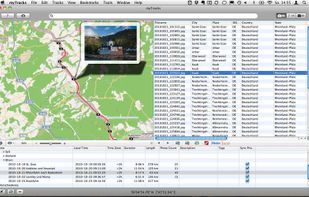 Mytracks screenshot 1