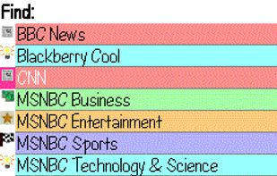 BerryVine RSS Reader screenshot 1