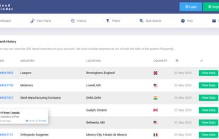 D7 Lead Finder screenshot 1
