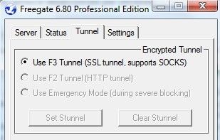 Freegate screenshot 1
