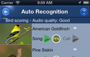 BirdSongId screenshot 1