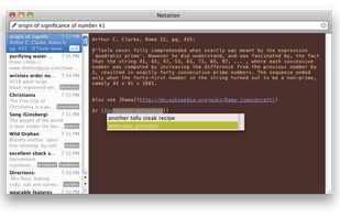 Note in Horizontal Layout With Tags