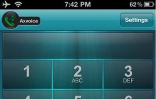 Axvoice-Mobile VoIP screenshot 1