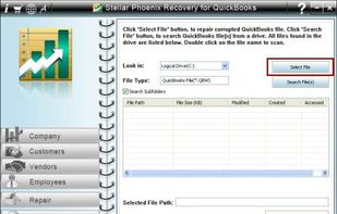 Stellar Repair for QuickBooks Software screenshot 1