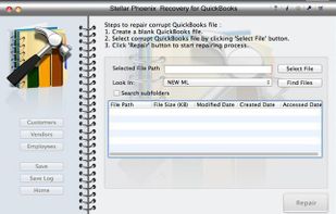 Stellar Repair for QuickBooks Software screenshot 3