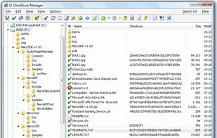 EF Checksum Manager screenshot 1