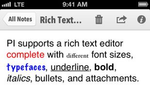 Pocket Informant screenshot 2
